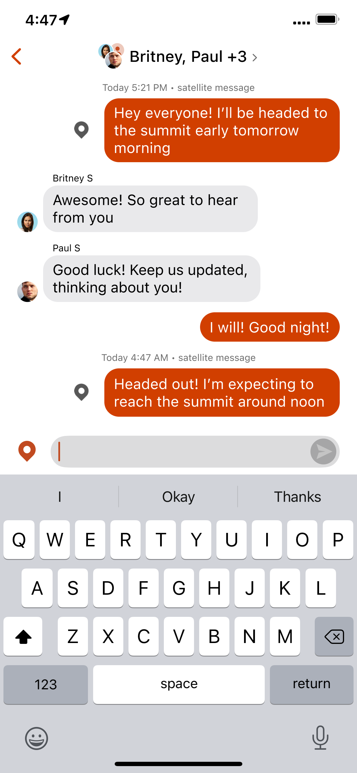 Garmin Messenger App