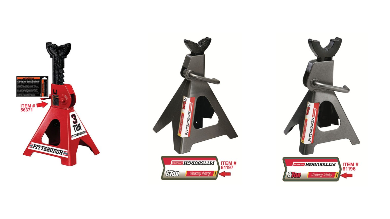 Harbor Freight’s Daytona Line Adds Three New Jack stands