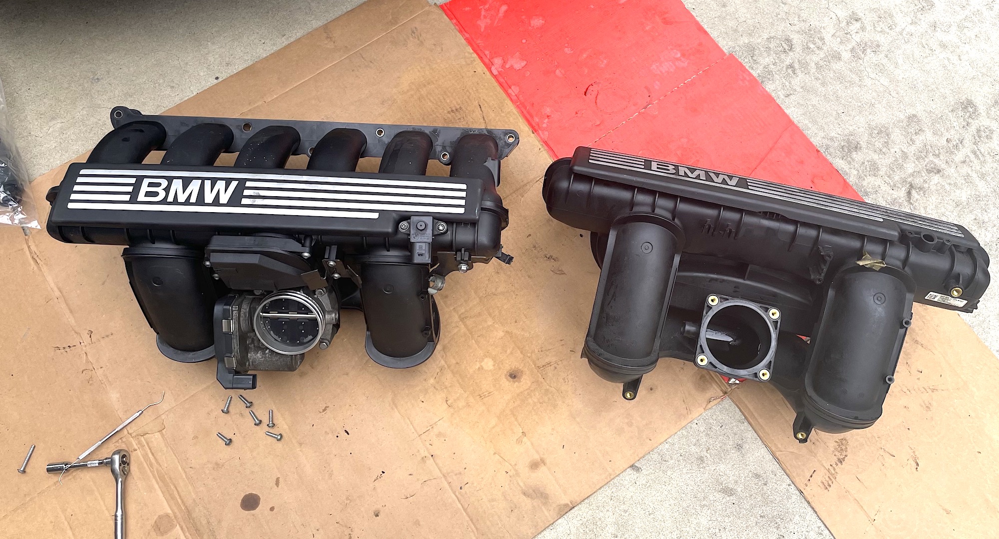 three stage bmw intake manifold