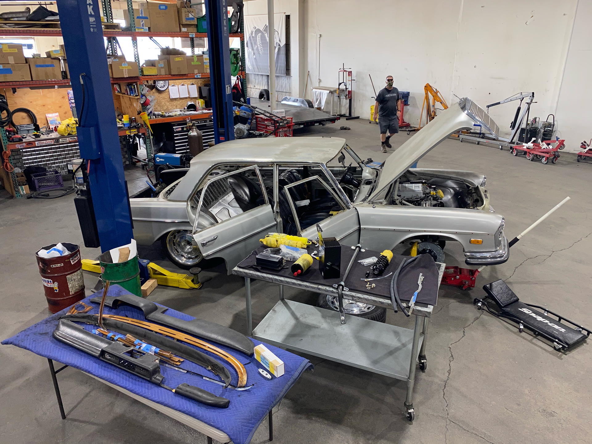 icon 4x4 derelict mercedes benz 300sel the drive