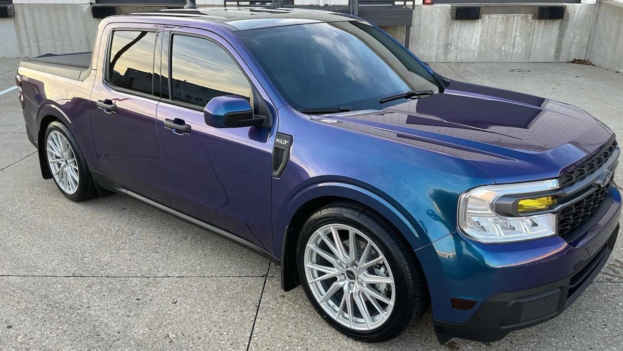Ford Maverick Owner Recreates Rare Mystichrome Paint Job With Special