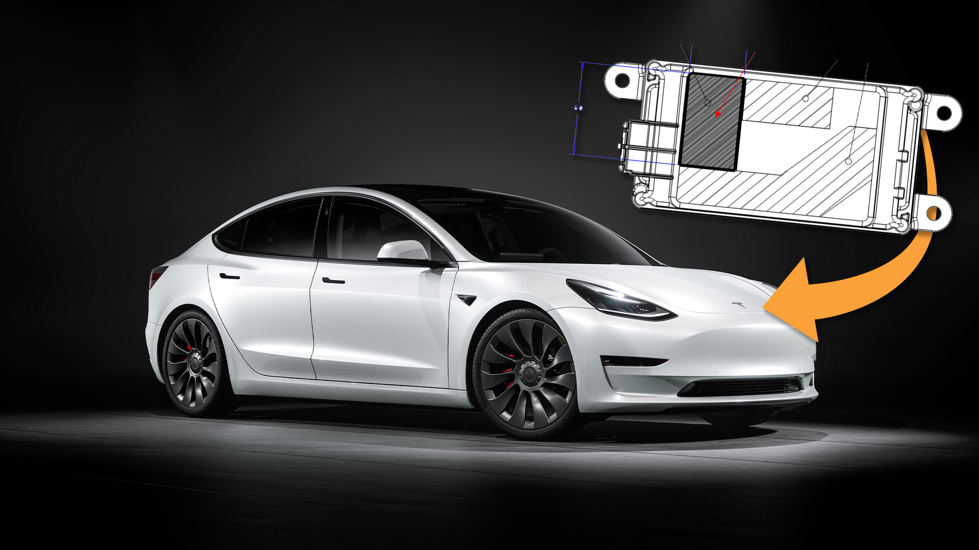 Tesla Model 3 Radar