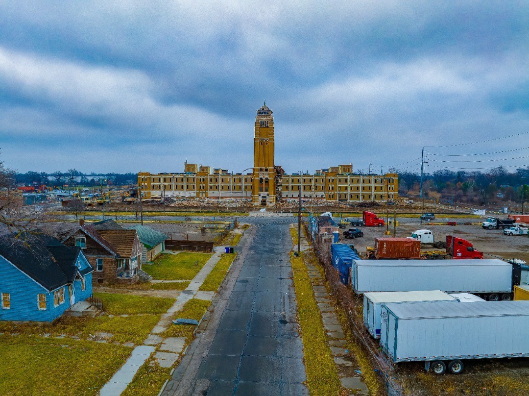 AMC's Historic Former Detroit Headquarters Is Finally Being Demolished