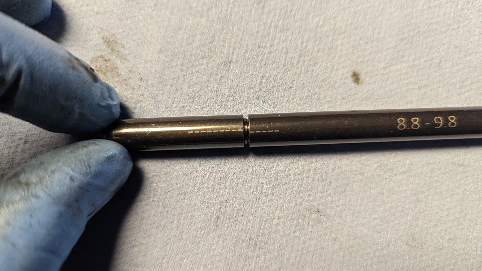 Pushrod Measuring Tool Alignment Marks