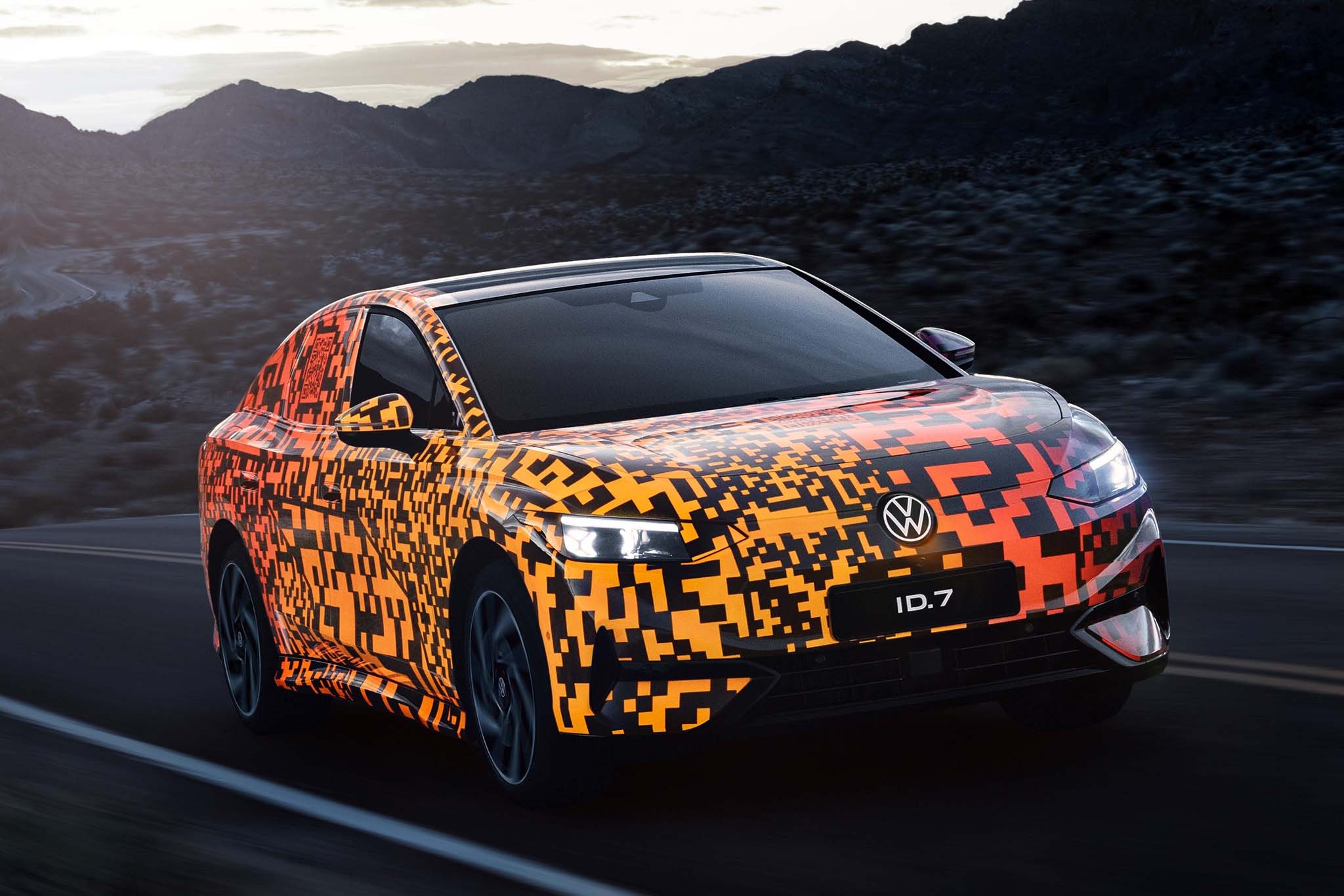 Here’s Your First Look at the VW ID.7 Electric Sedan Debuting at CES