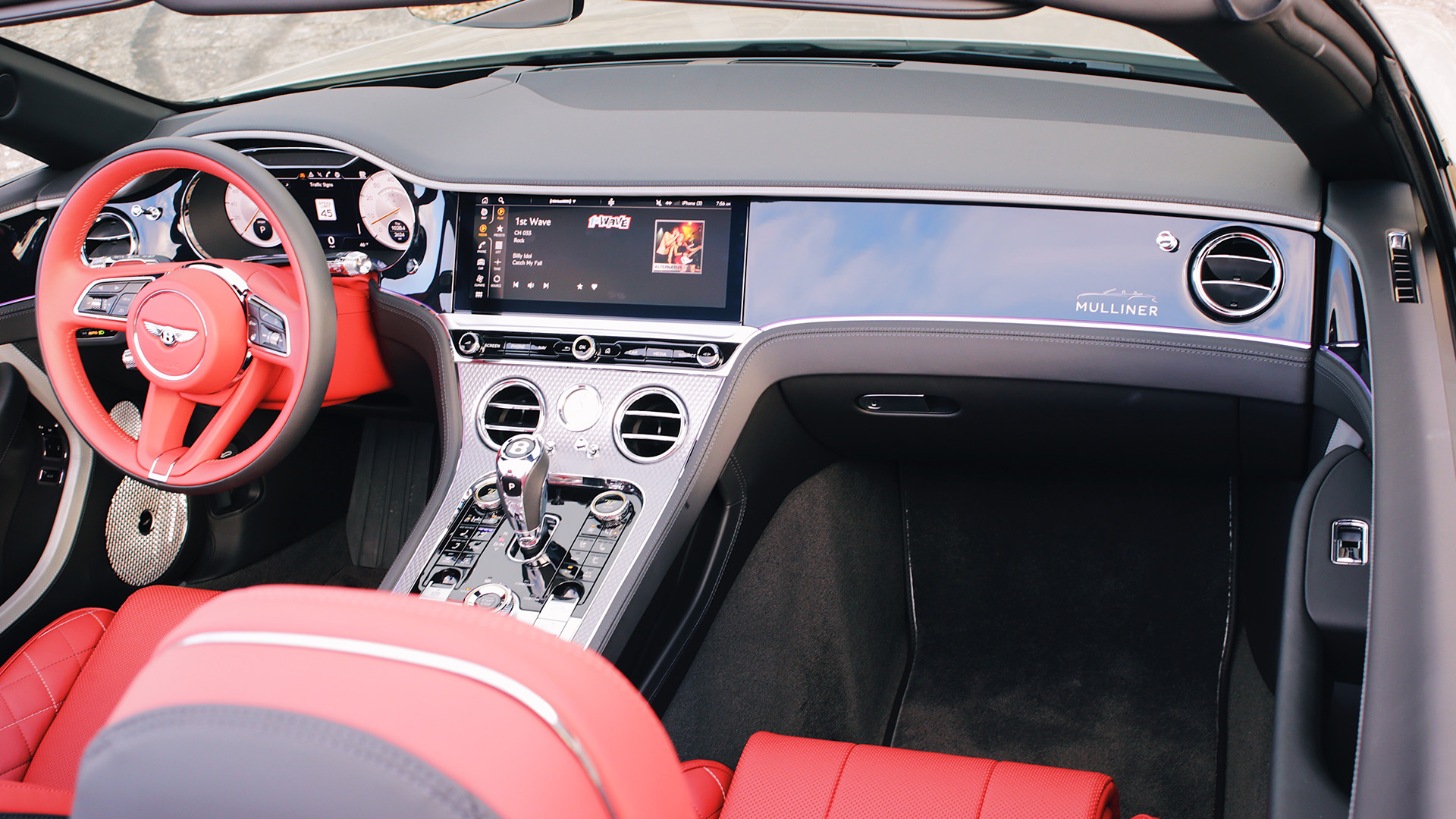 2022 bentley continental gtc mulliner interior
