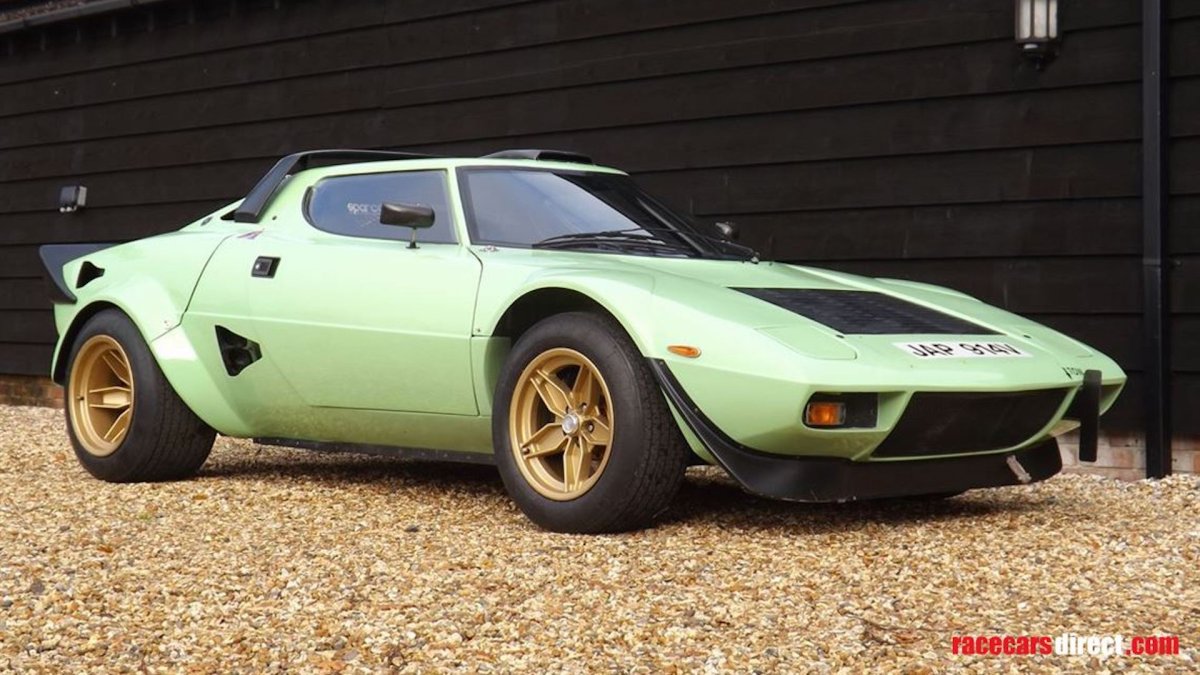 Lancia Stratos Clone With a 10,000+ RPM V8 Might Be Better Than