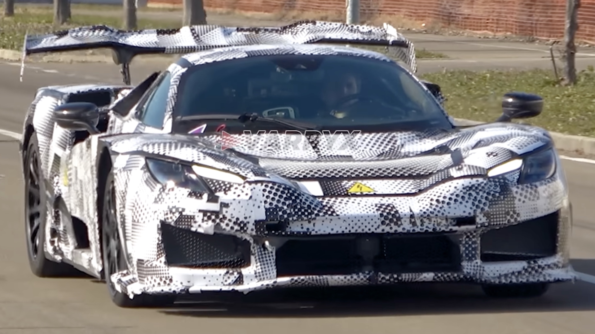 Ferrari Hyperloop Ferrari's Next-Gen Hypercar Seen Testing With Hybrid Power, No V12 Sound