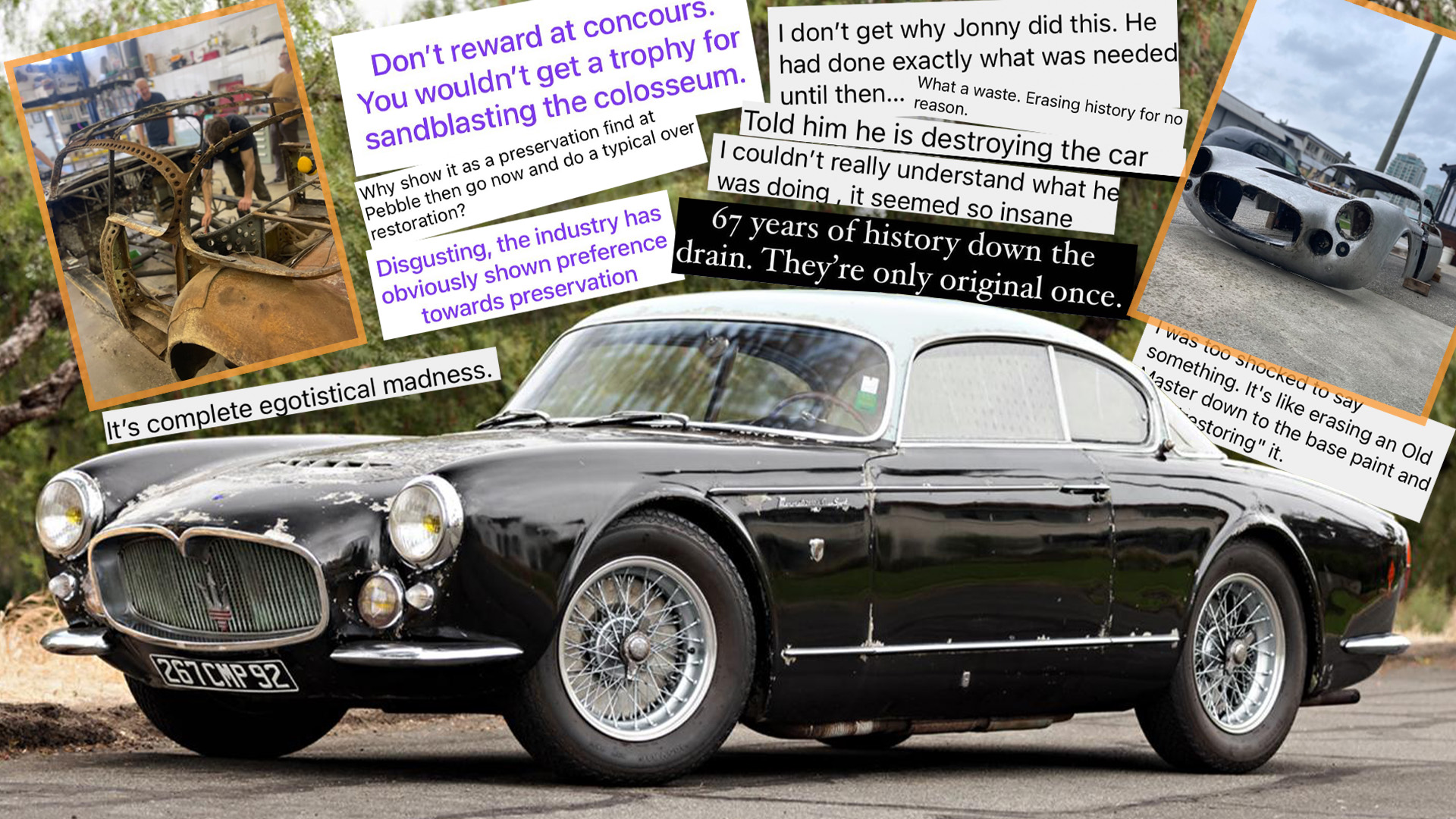 Controversial $2M Maserati Barn Find Restoration Has Infuriated