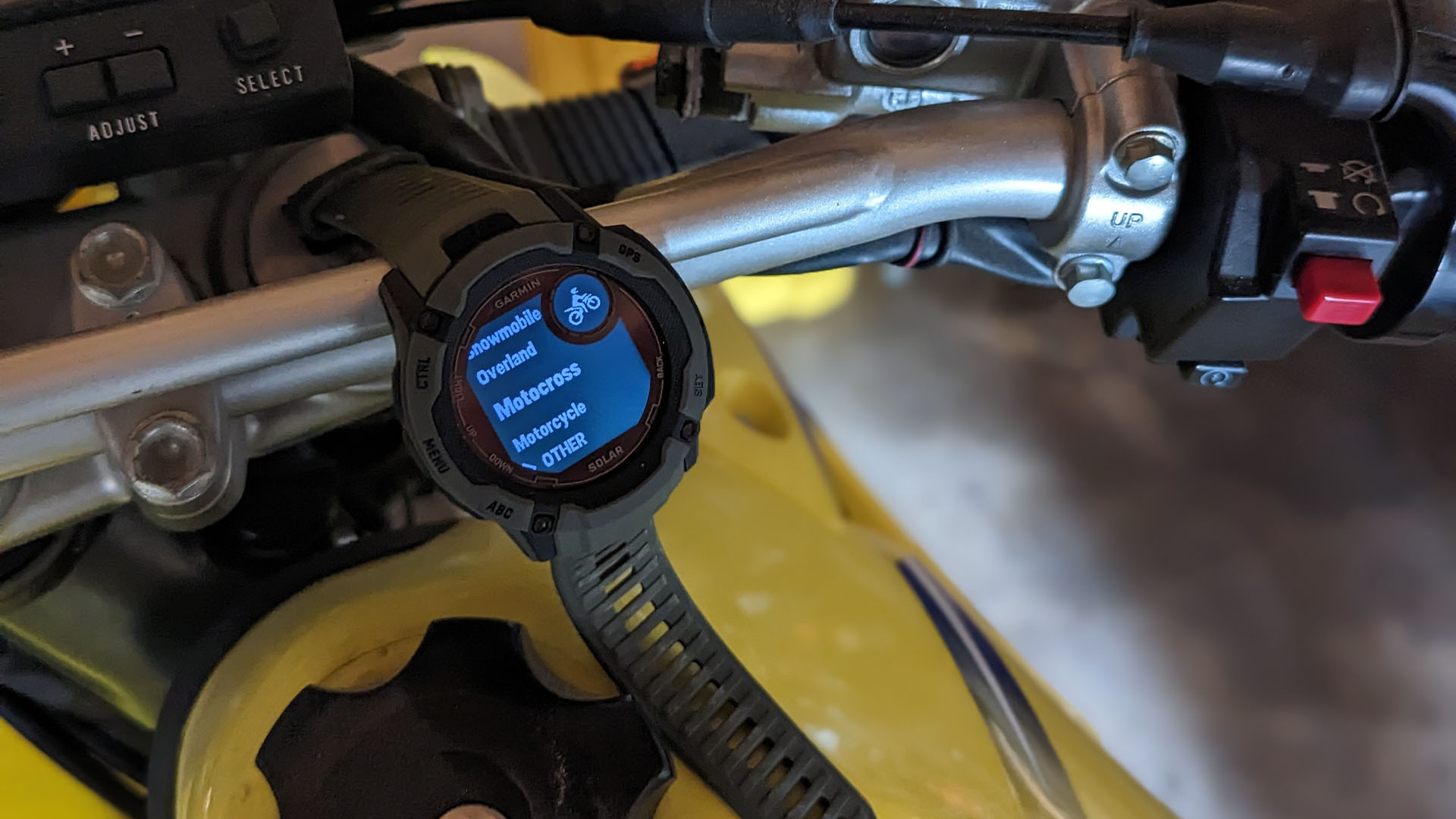 Hank O'Hop Garmin Instinct 2X Solar