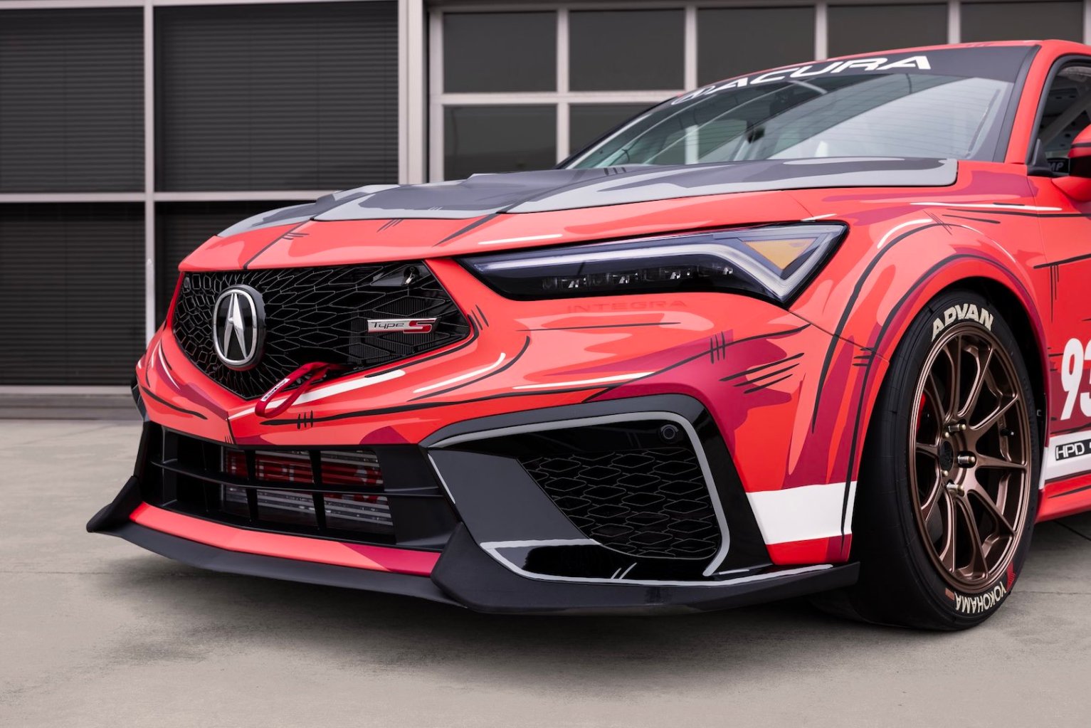 2024 Acura Integra Type S Will Race Pikes Peak in a Comic Book-Style Livery