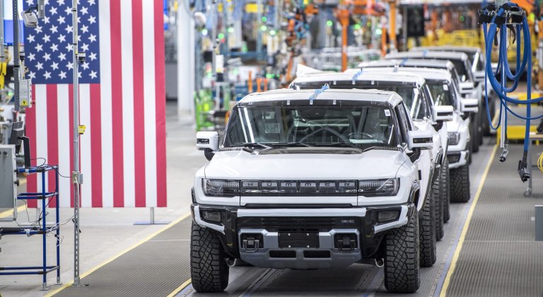 GMC Hummer EV production
