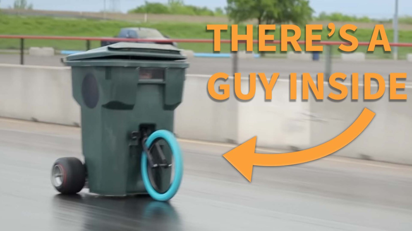 The World's Fastest Trash Can Goes 63 MPH, Which Is Plenty Fast