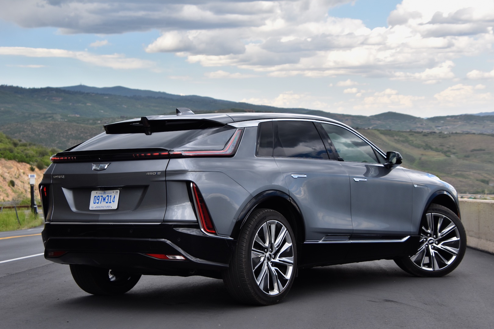 2023 Cadillac Lyriq in Park City, Utah.