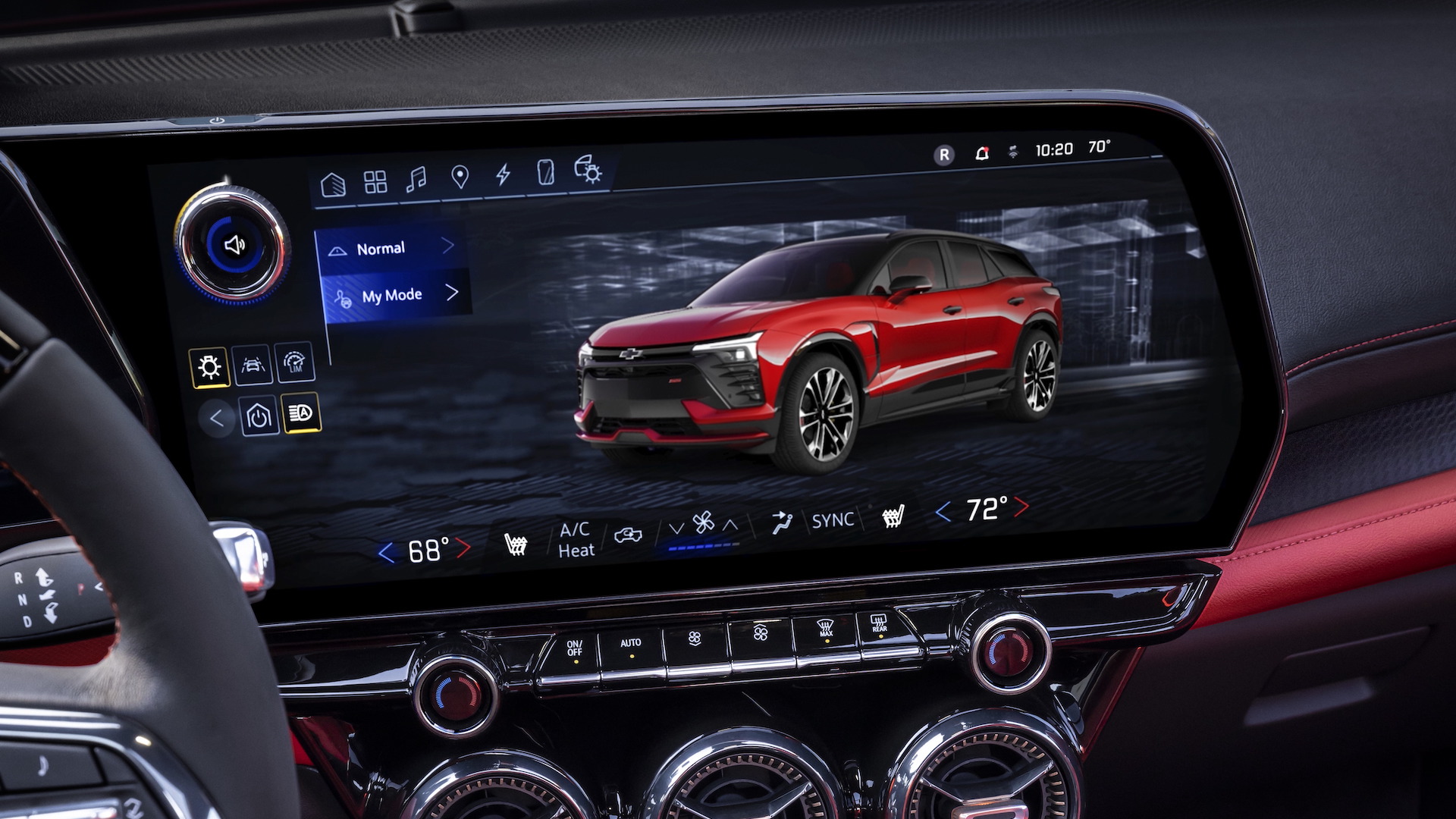 2024 Chevy Blazer SS EV infotainment