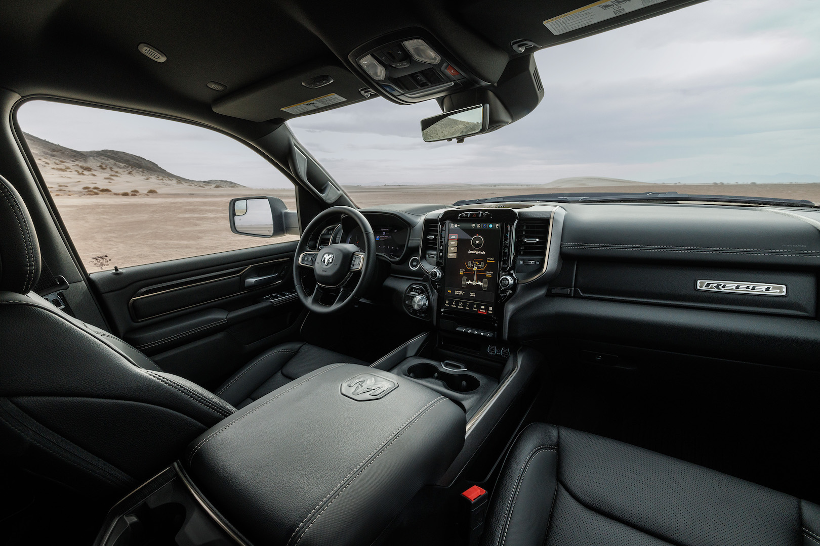 2023 Ram 1500 Rebel Lunar Edition interior