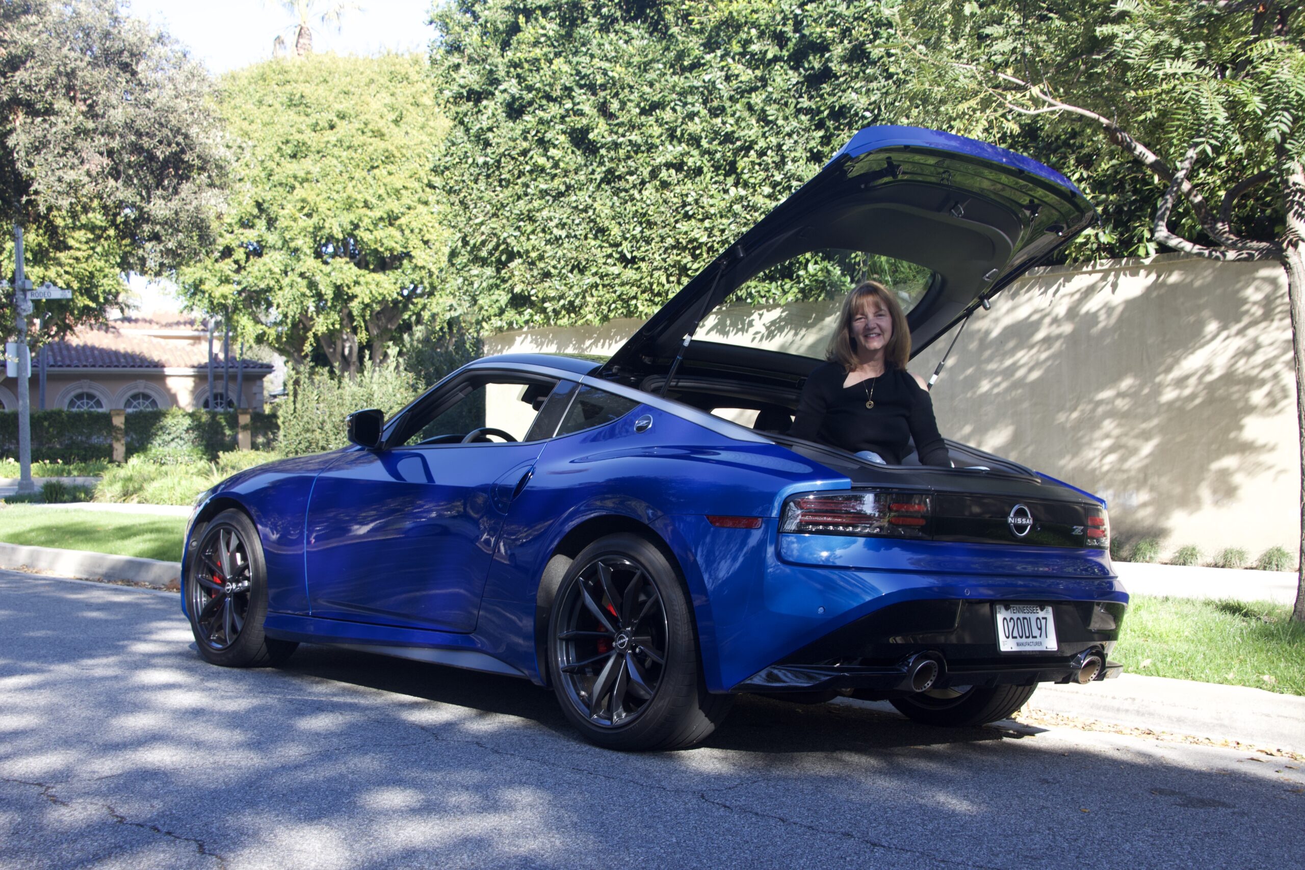 A Mom Reviews the 2023 Nissan Z Downshifting from 60 to 16