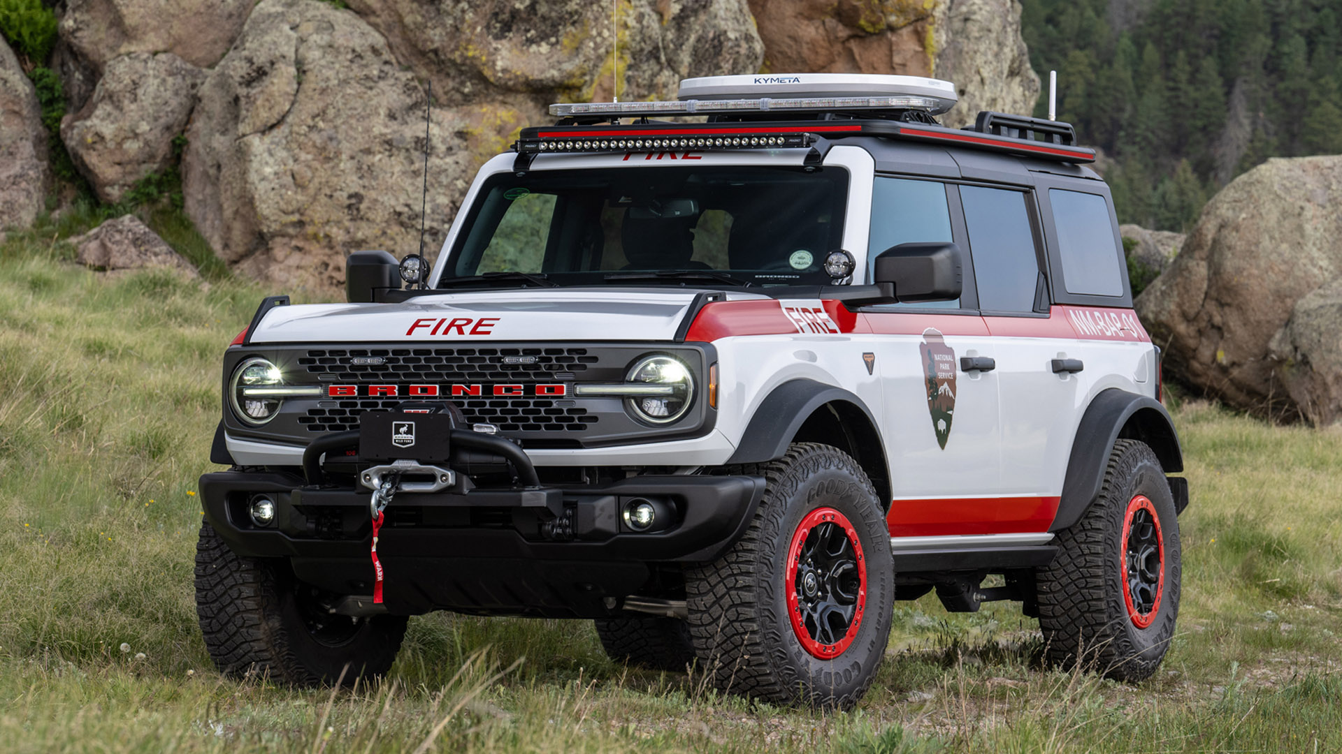 Ford Donates Custom Bronco Wildfire Command Rig to National Park Service