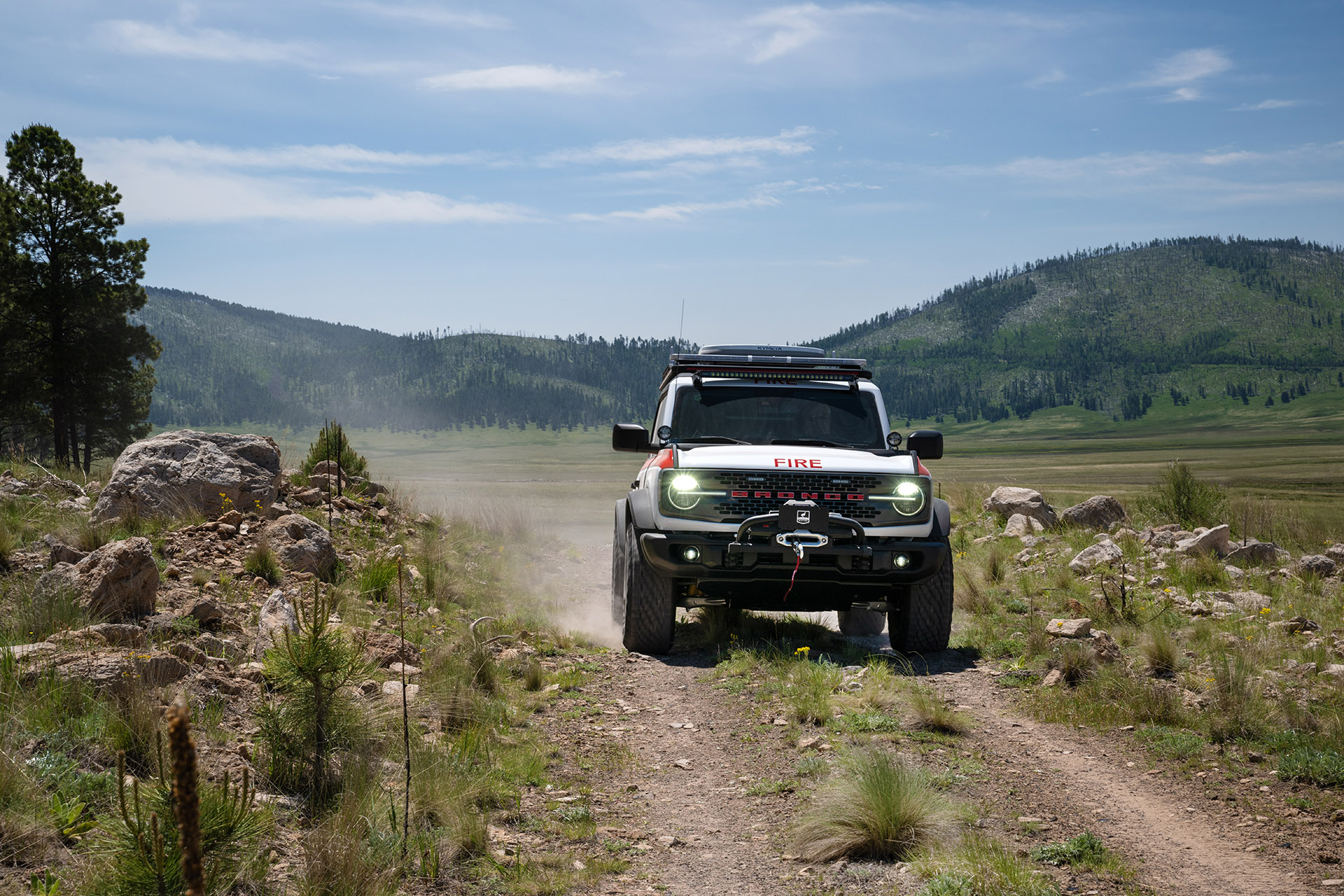 Ford Donates Custom Bronco Wildfire Command Rig to National Park Service