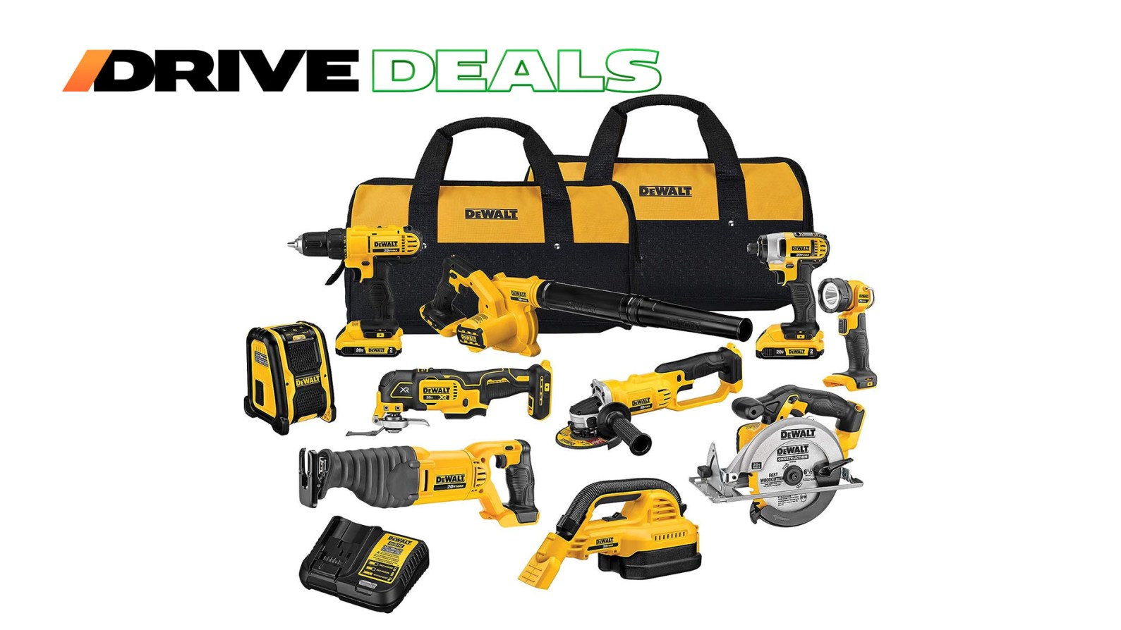 Save a Ton on DeWalt Power Tools Right Now at Amazon