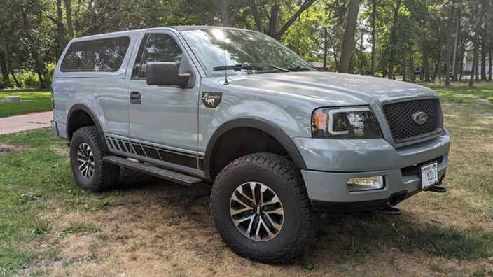 This 7.3L V8 Ford Bronco Raptor Swap Is So Clean, It's Like a Factory Job
