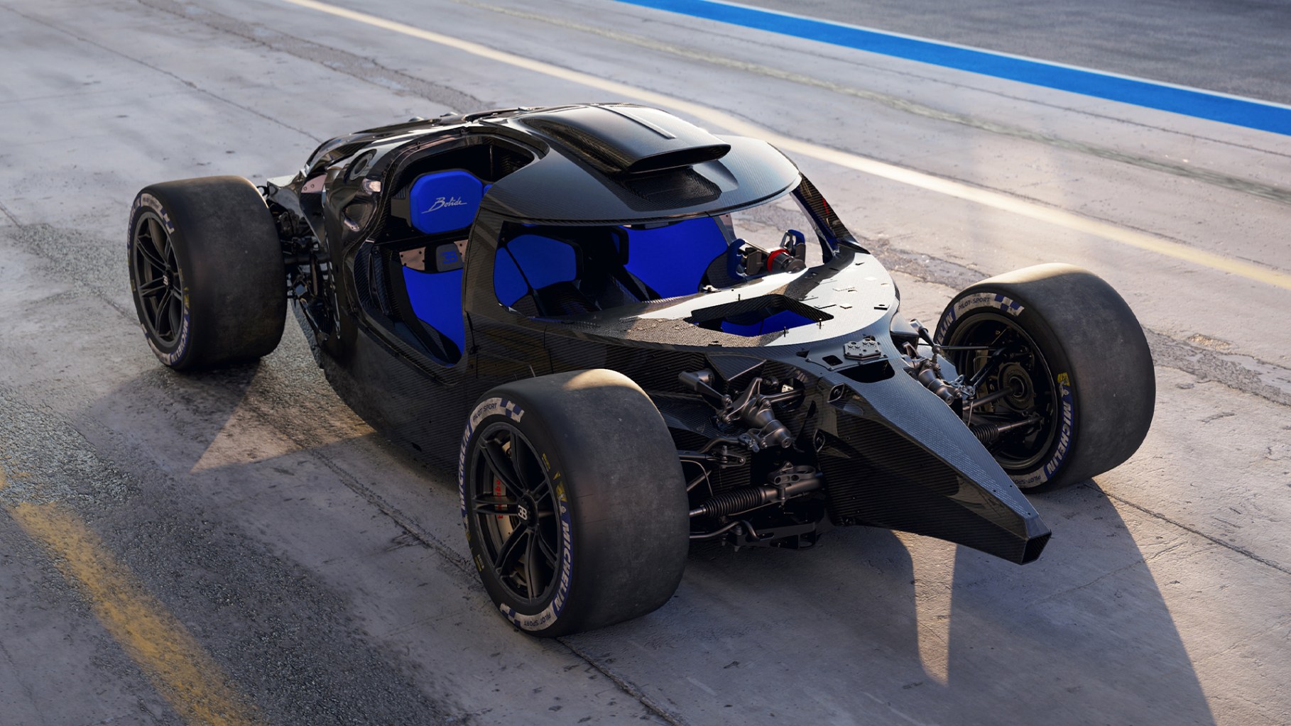 Hey, Rich Guy: Buy a $4.3M Bugatti Bolide and Take the Body Off