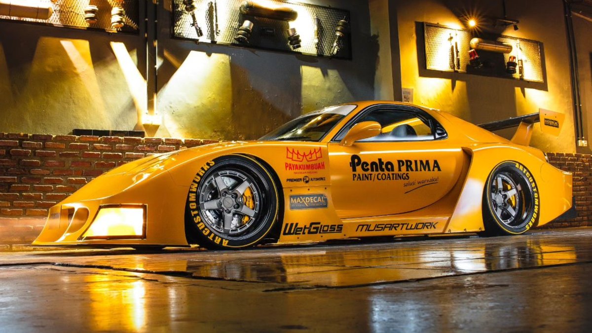 Gorgeous FD Mazda RX-7 Is Half Porsche 935, Half '90s JDM