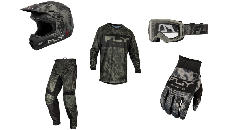 Kryptek and FLY Racing hero