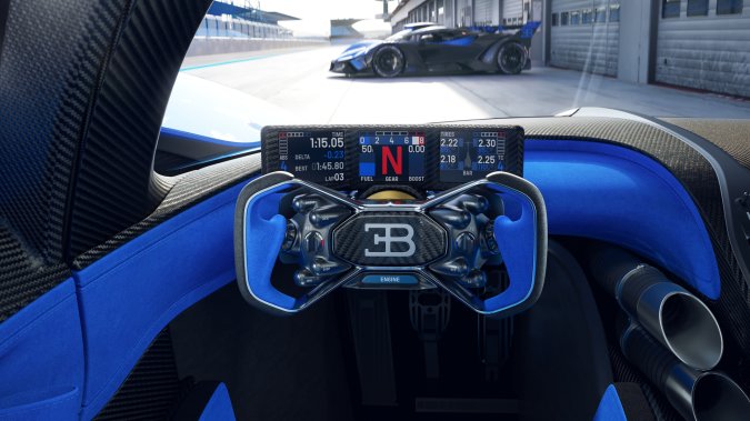 Bugatti Bolide Interior