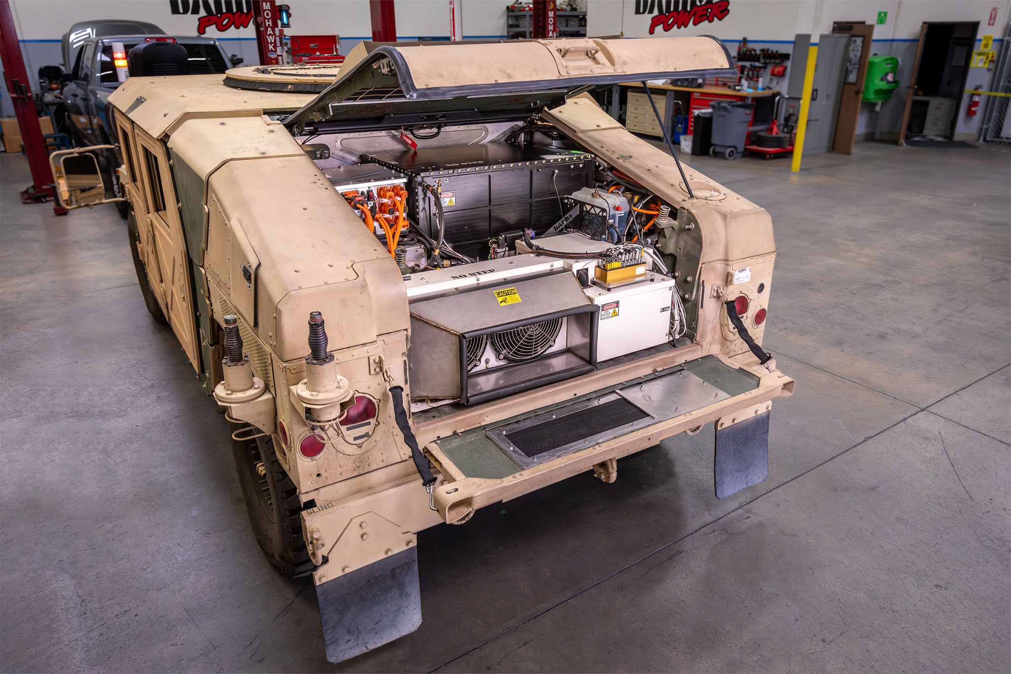 Banks Power Develops First Diesel Hybrid Humvee To Be Tested By US Army