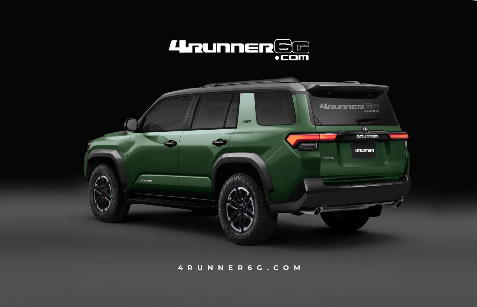 2025 Toyota 4Runner Spied With a Boxy Shape and Rear Light Bar