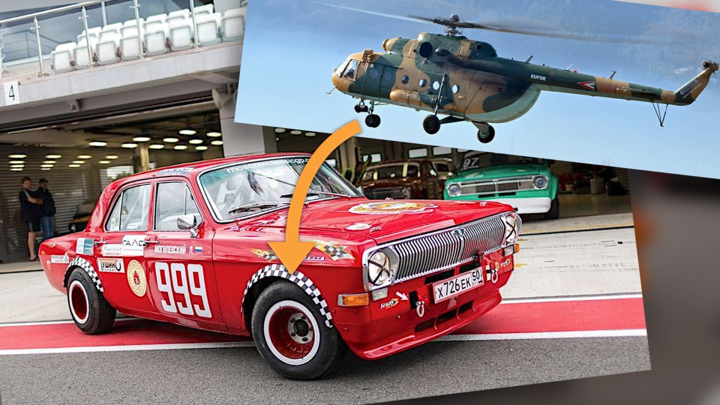 Soviet Racers Used Helicopter Wheels Because They Couldn't Get Alloys
