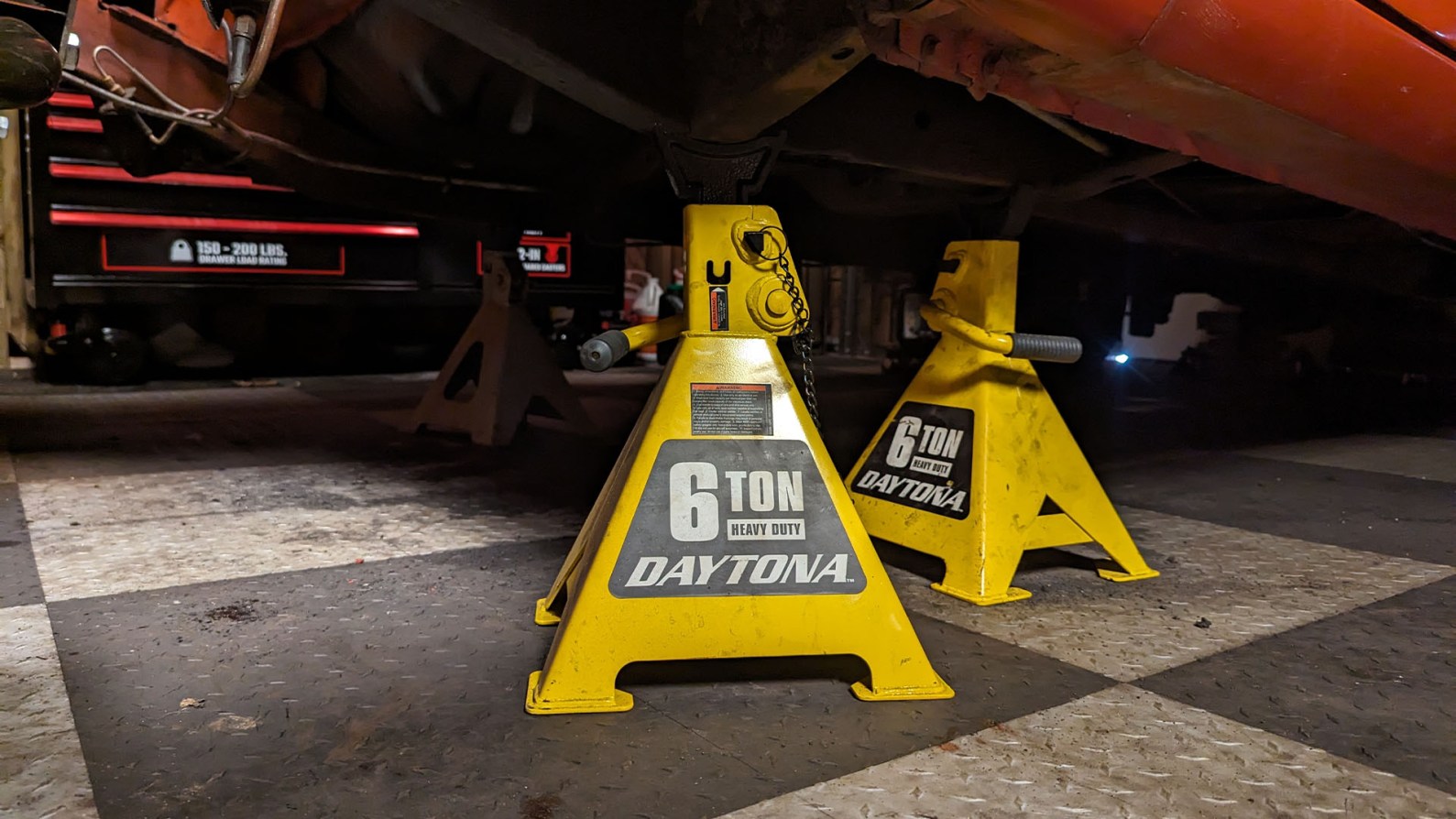Daytona 6Ton Jack Stand Review A Safe Bet at Harbor Freight