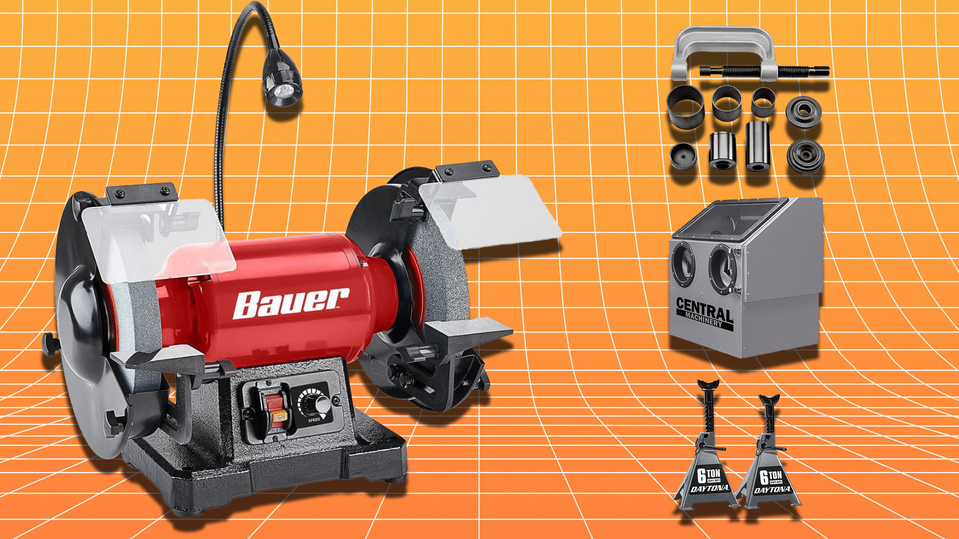 Jump on This Killer Bench Grinder Deal at Harbor Freight