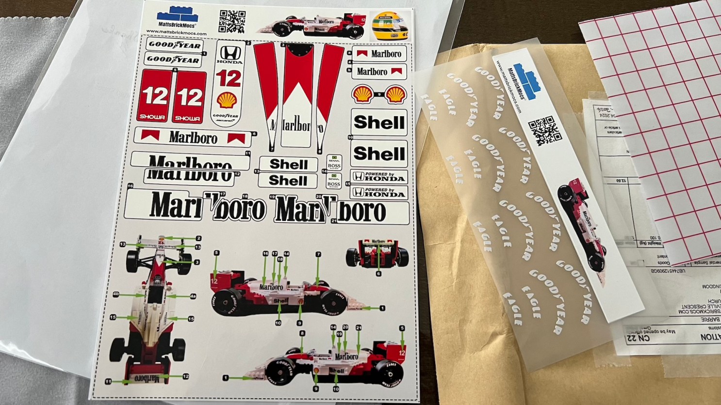 The Lego Aftermarket Made My Senna F1 Car Model Come Alive