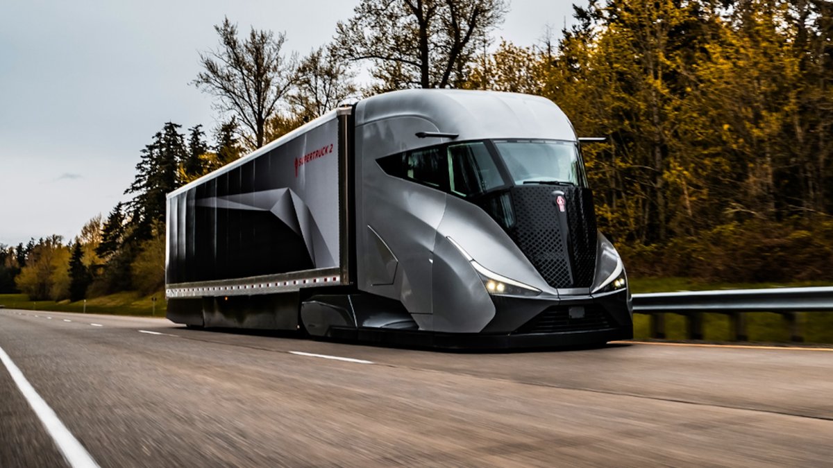 Kenworth’s Wild SuperTruck 2 Concept Semi Doubles Efficiency With Bullet ...