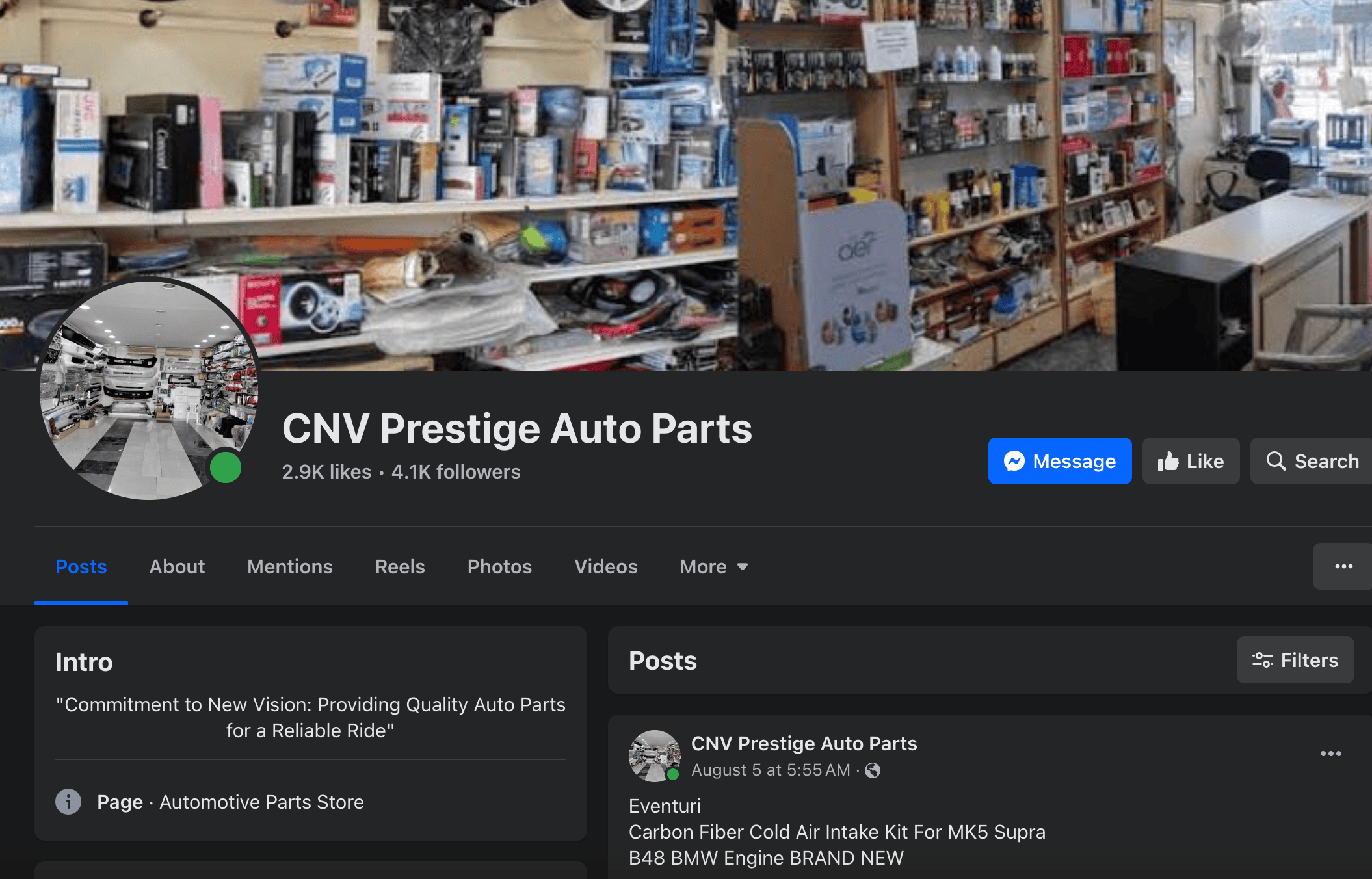 Facebook Is Overrun With Car Part Scams. Here's How to Spot Them