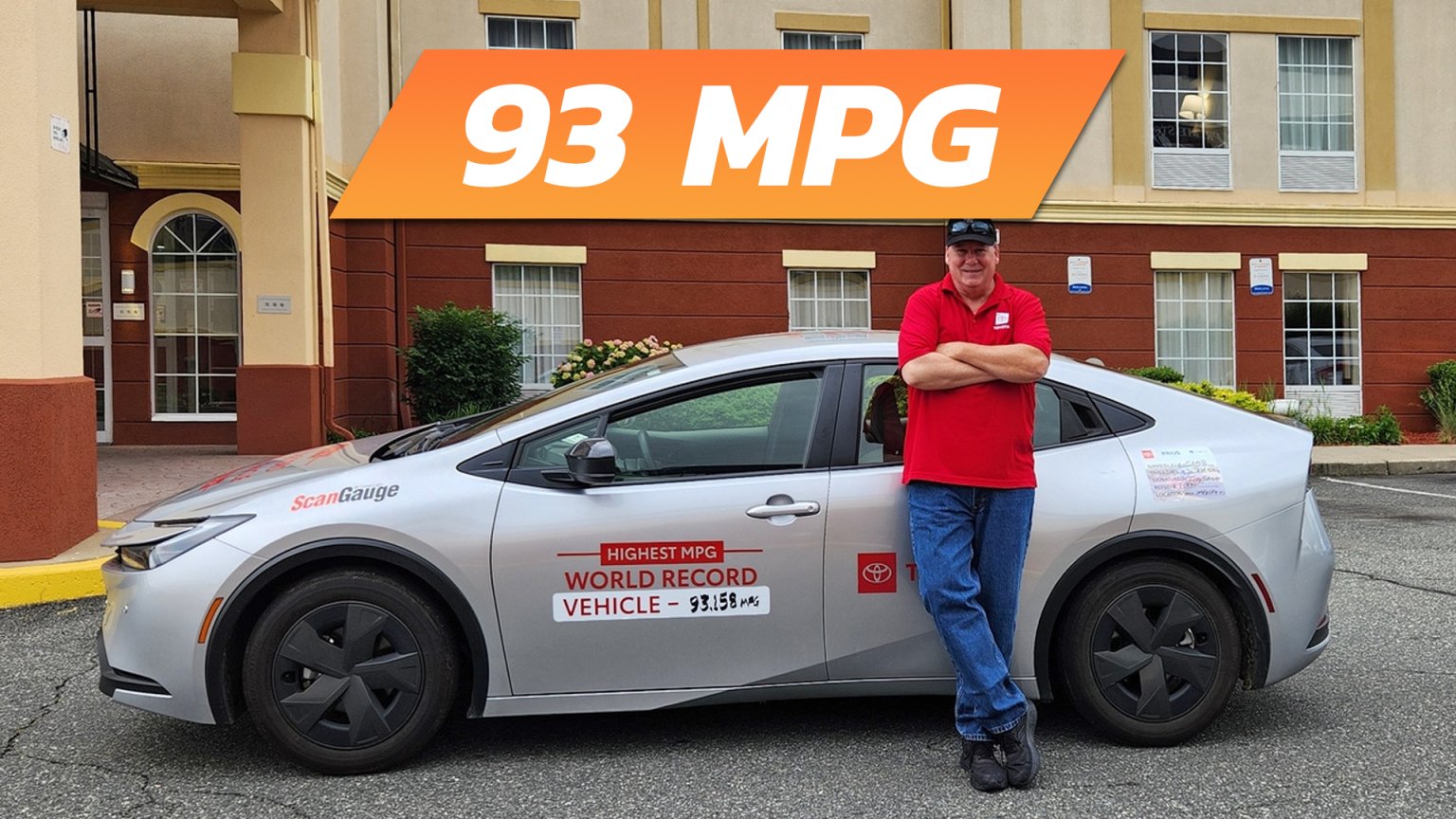 Prius Country Sign Stock Toyota Prius Breaks MPG Record for Cross-Country Drive