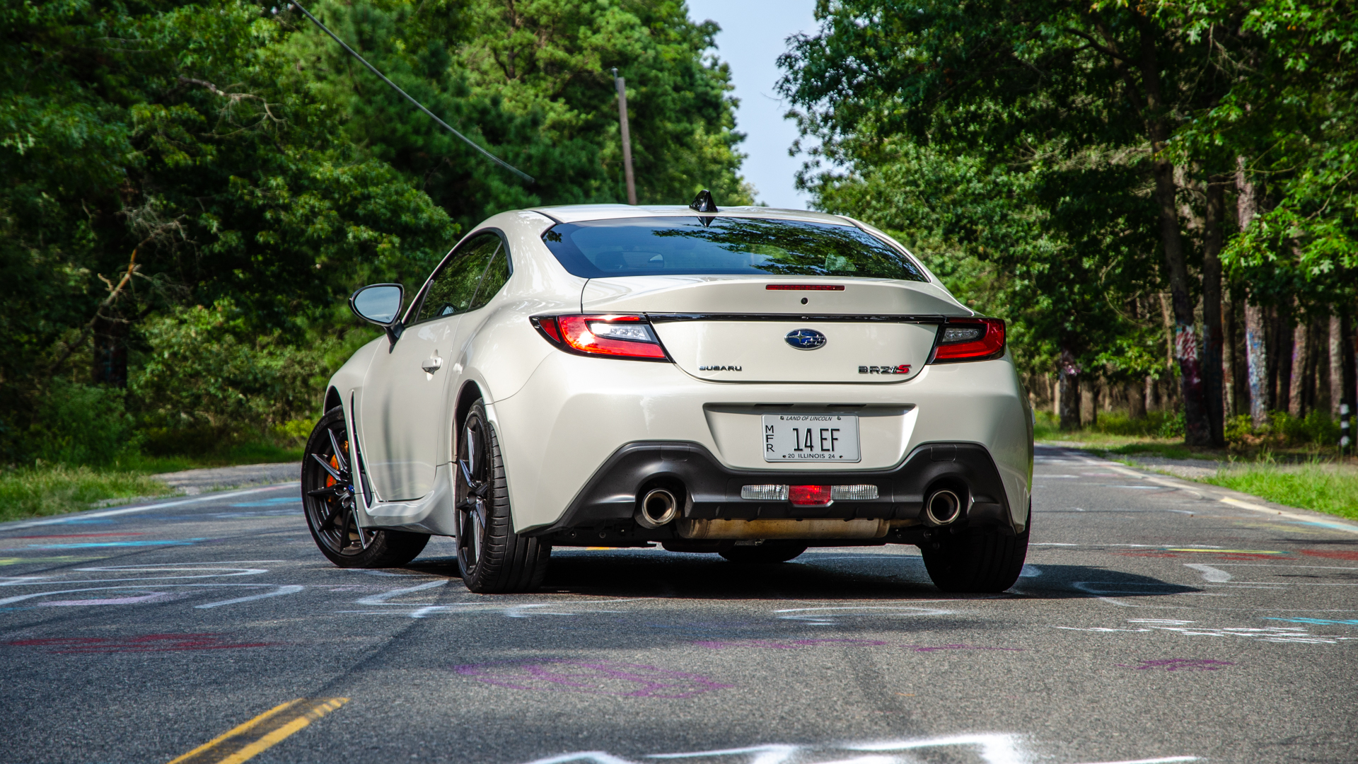 Subaru BRZ rear three quarter view