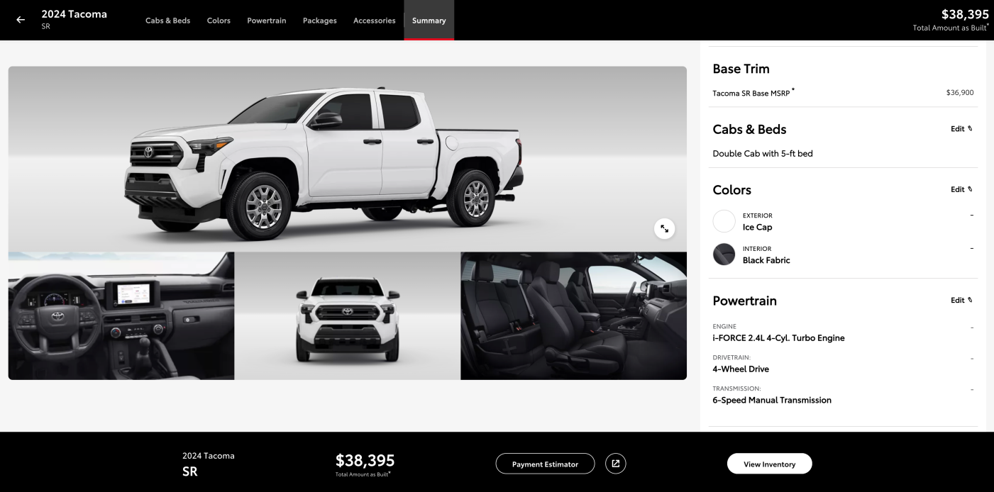 2025 Toyota Tacoma Is America's Last New Pickup With a Manual Transmission