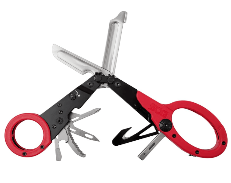 emergency scissors and multitool for edc