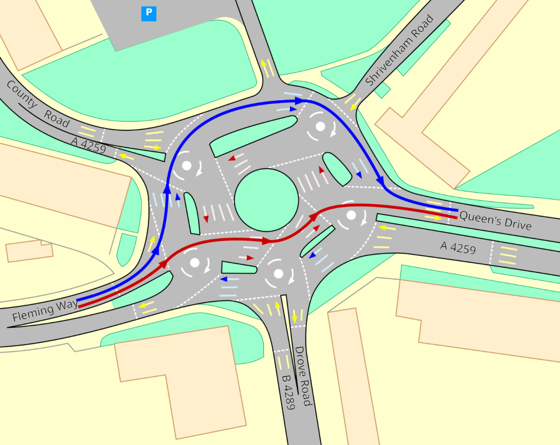 This Insane 6-in-1 Roundabout Would Cause So Many Crashes in America