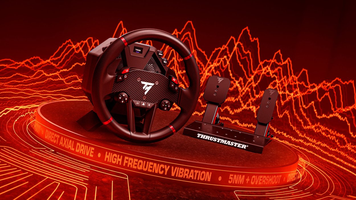 Sim Racing Setup Thrustmaster New Thrustmaster Sim Racing Wheel Uses an Axial Flux Motor Just Like a ...