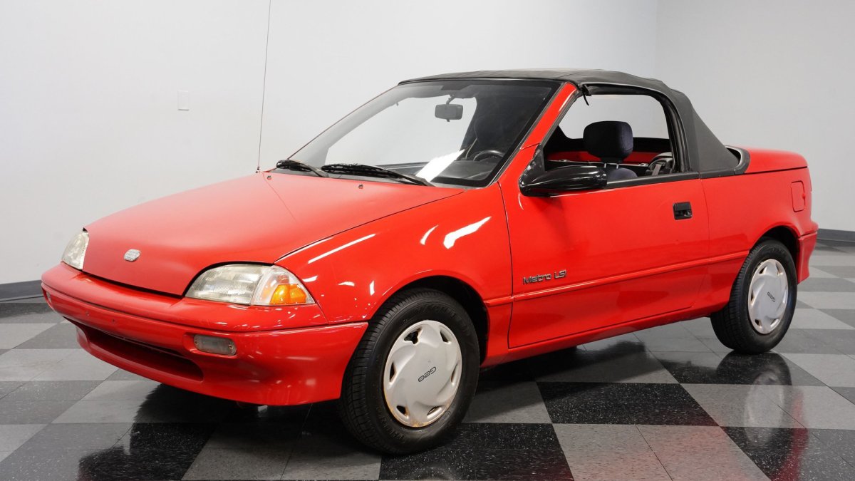 Geo Metro Raspberry Buy the Nicest 1991 Geo Metro Left for Its Original MSRP of $9,995