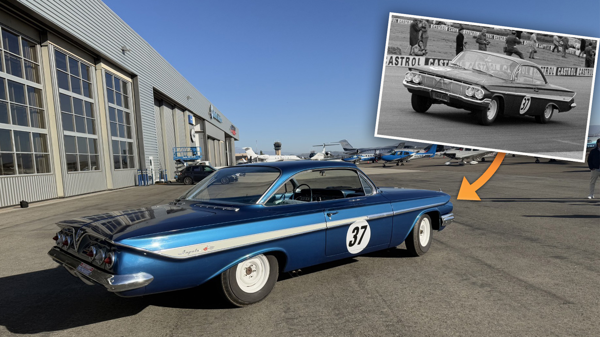 Dan Gurney's 1961 Impala Is Finally Home After a 63-Year Trip
