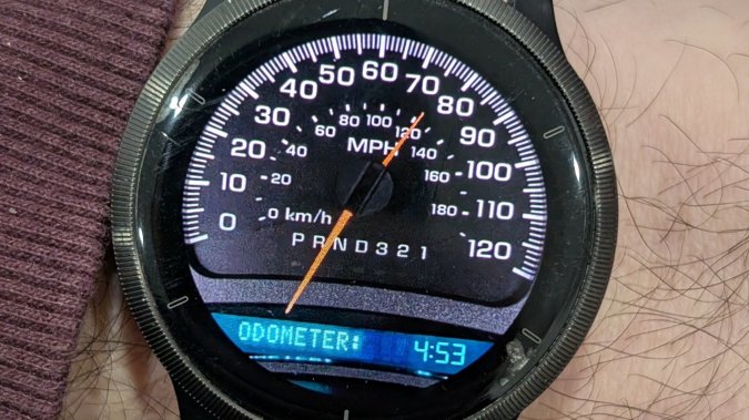 Rusty Gmt 800 Sophisticated Folk Wear the Chevy GMT800's Gauge Cluster on Their Wrist