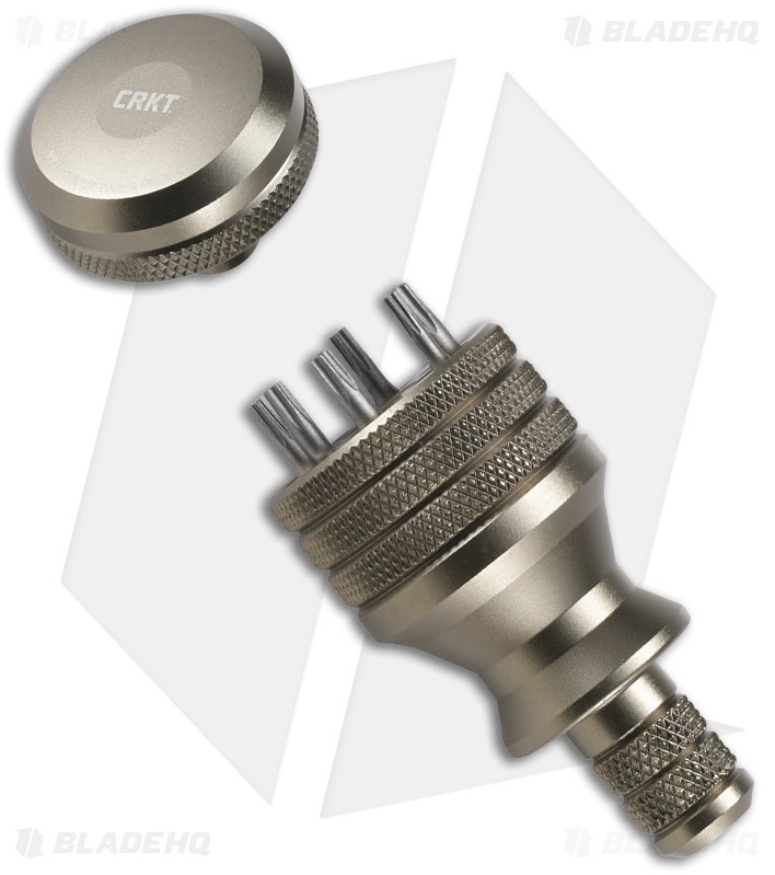 crkt driver tool for hex bits edc multitool