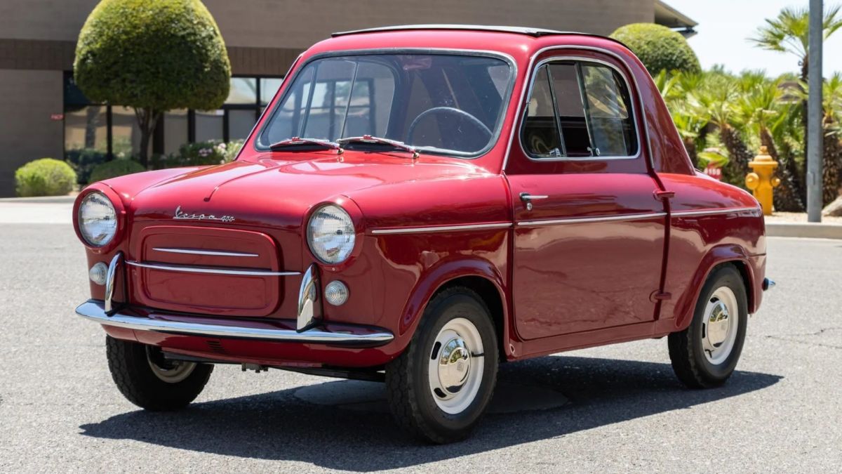 Vespa’s 1950s Microcar Was Just As Cute as Its Scooters