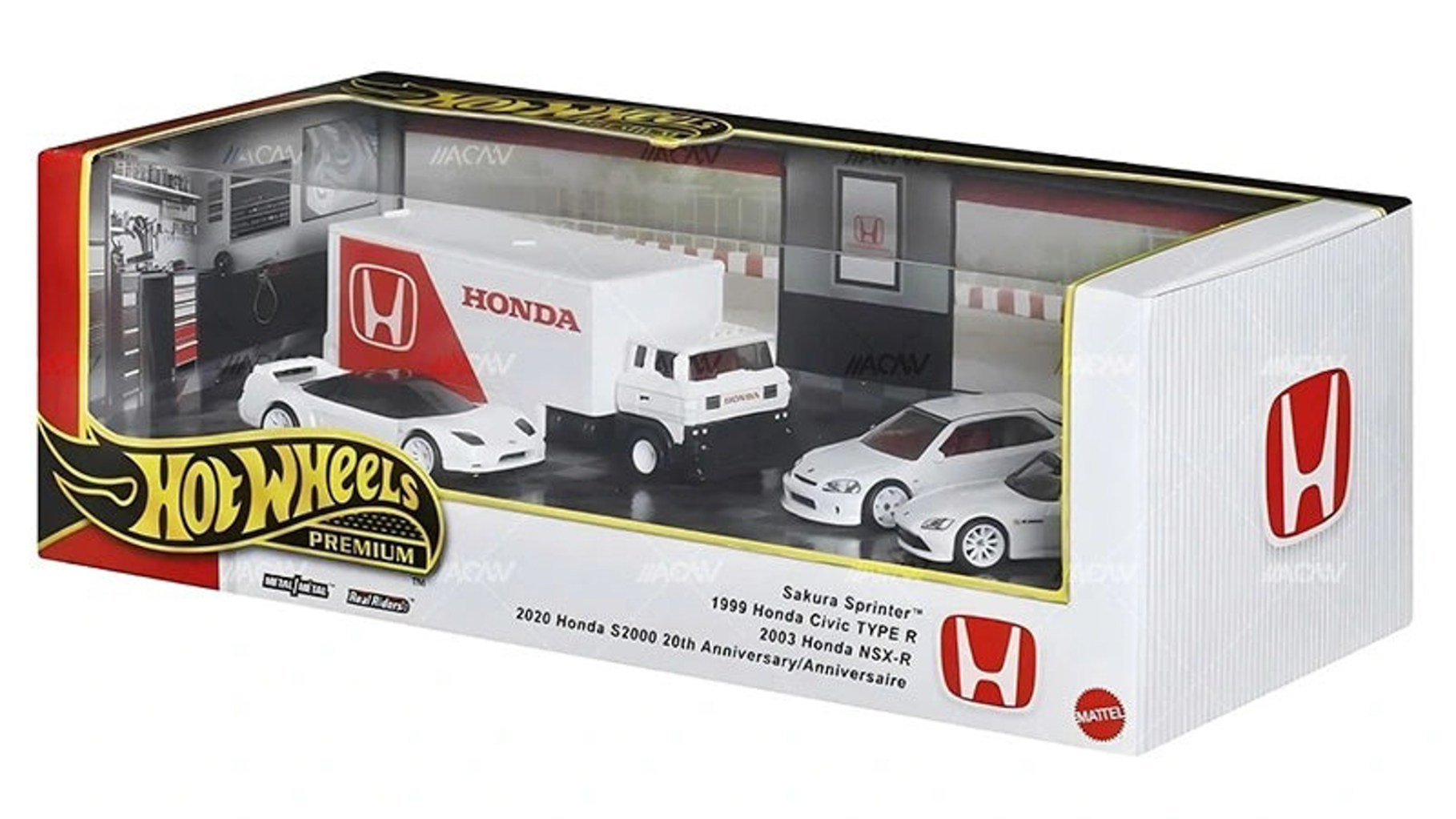Hot Wheels Honda Set