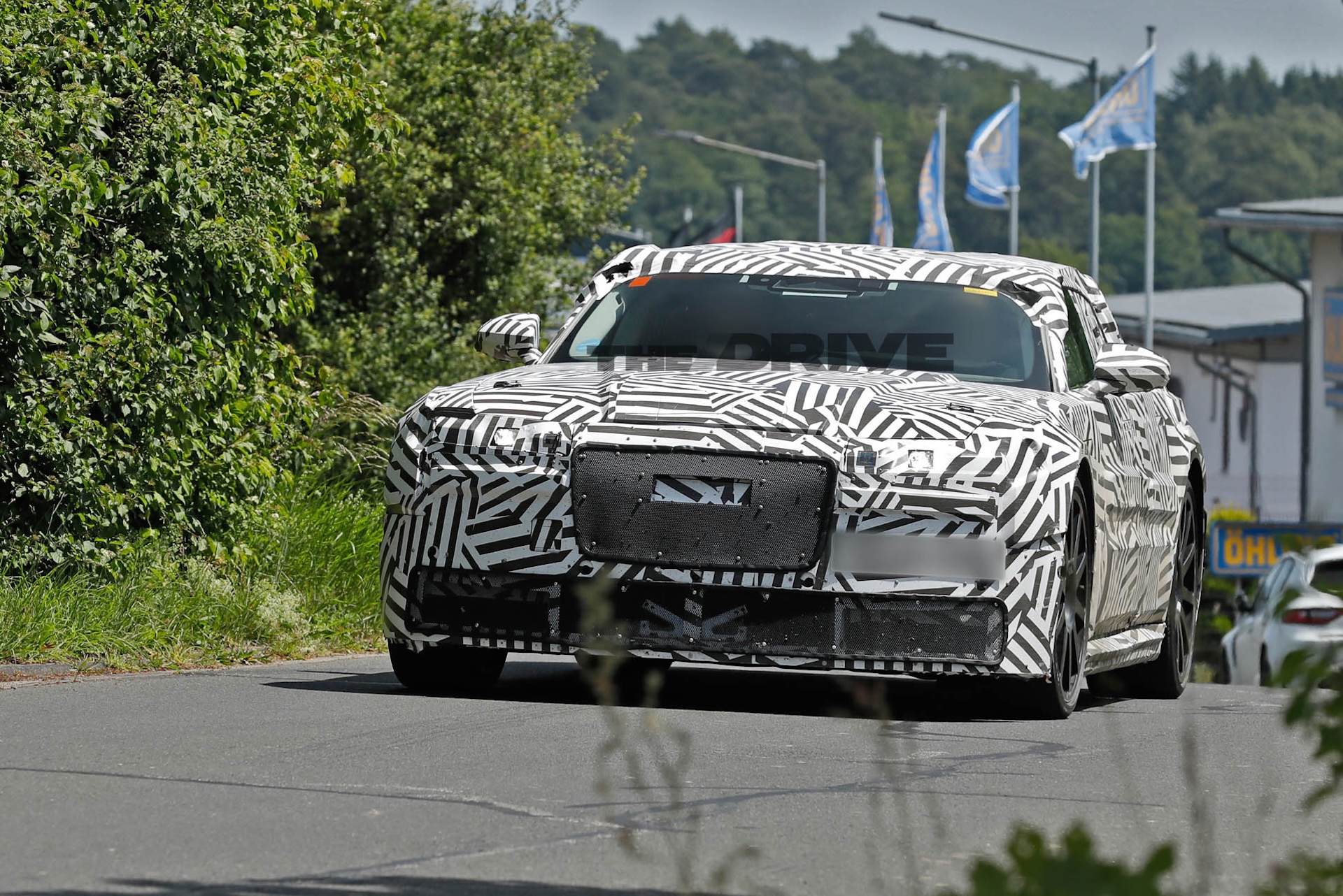 2027 Jaguar EV Type 00 Spied Near Nurburgring